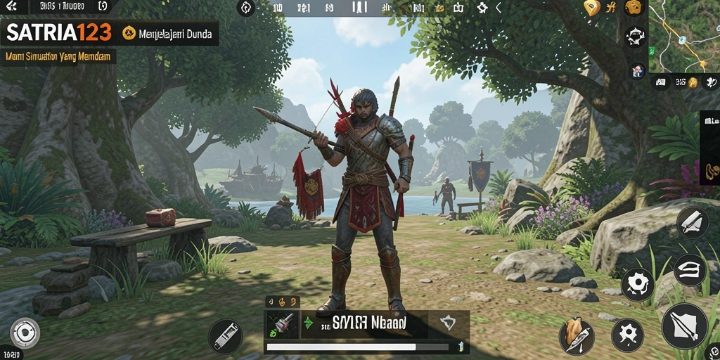 Screenshot utama SATRIA123 menampilkan gameplay Simulation yang menarik.